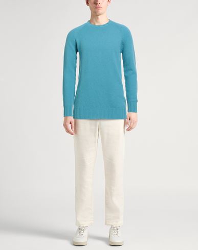 Man Sweater Azure Size 38 Cashmere