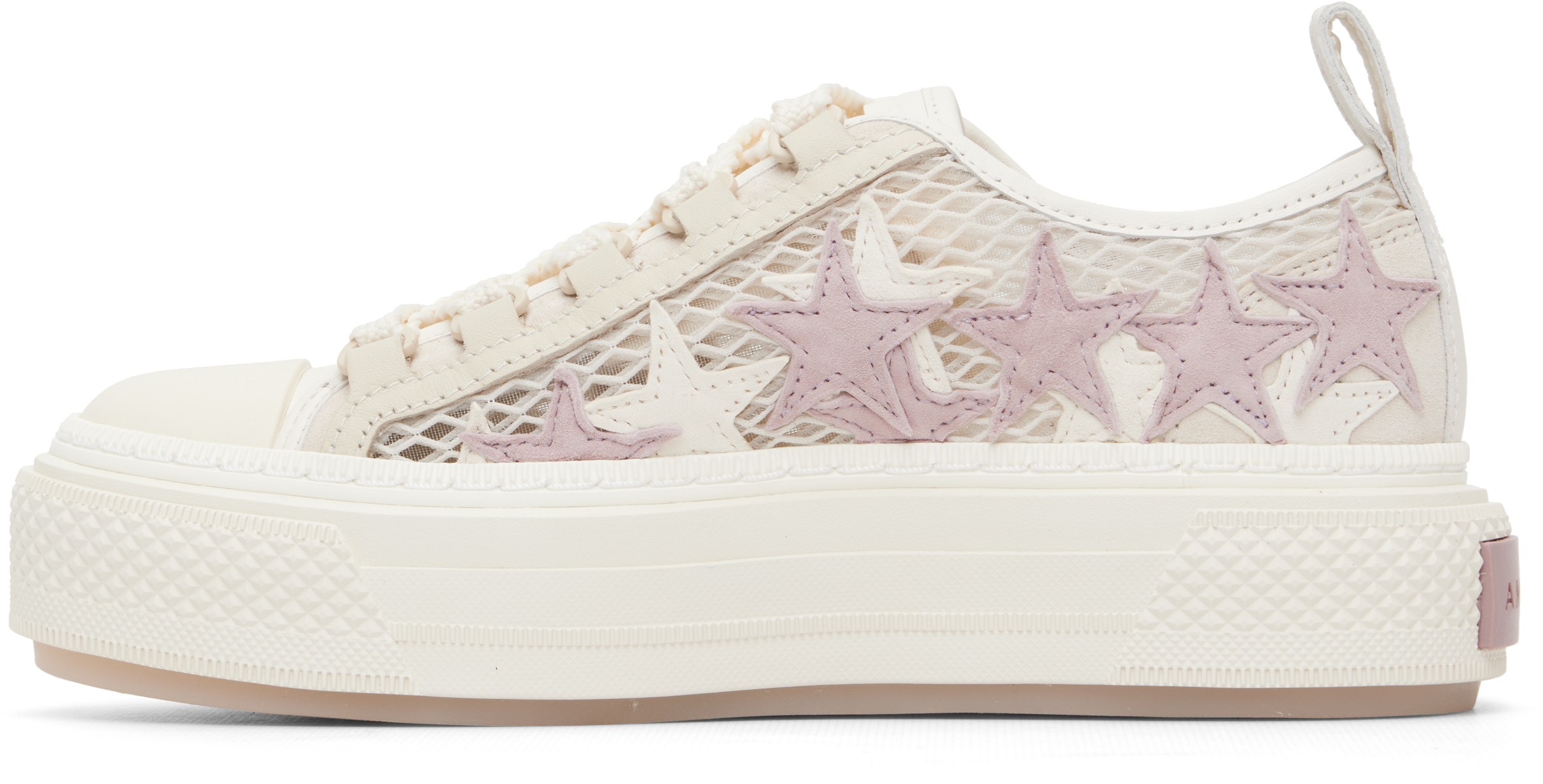 Off-White Mesh Stars Court Low Sneakers