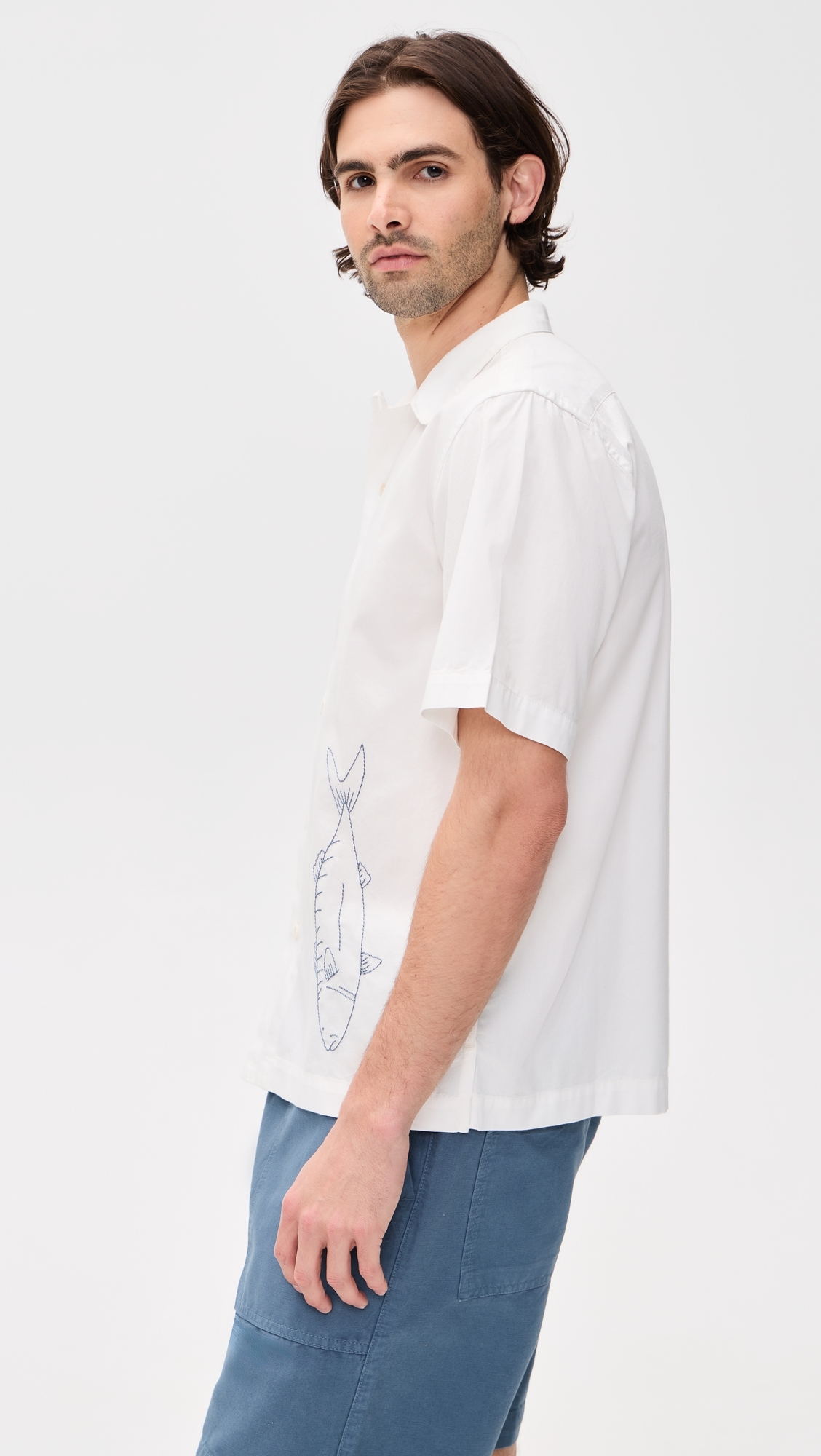 Mackerel Shirt Off-White