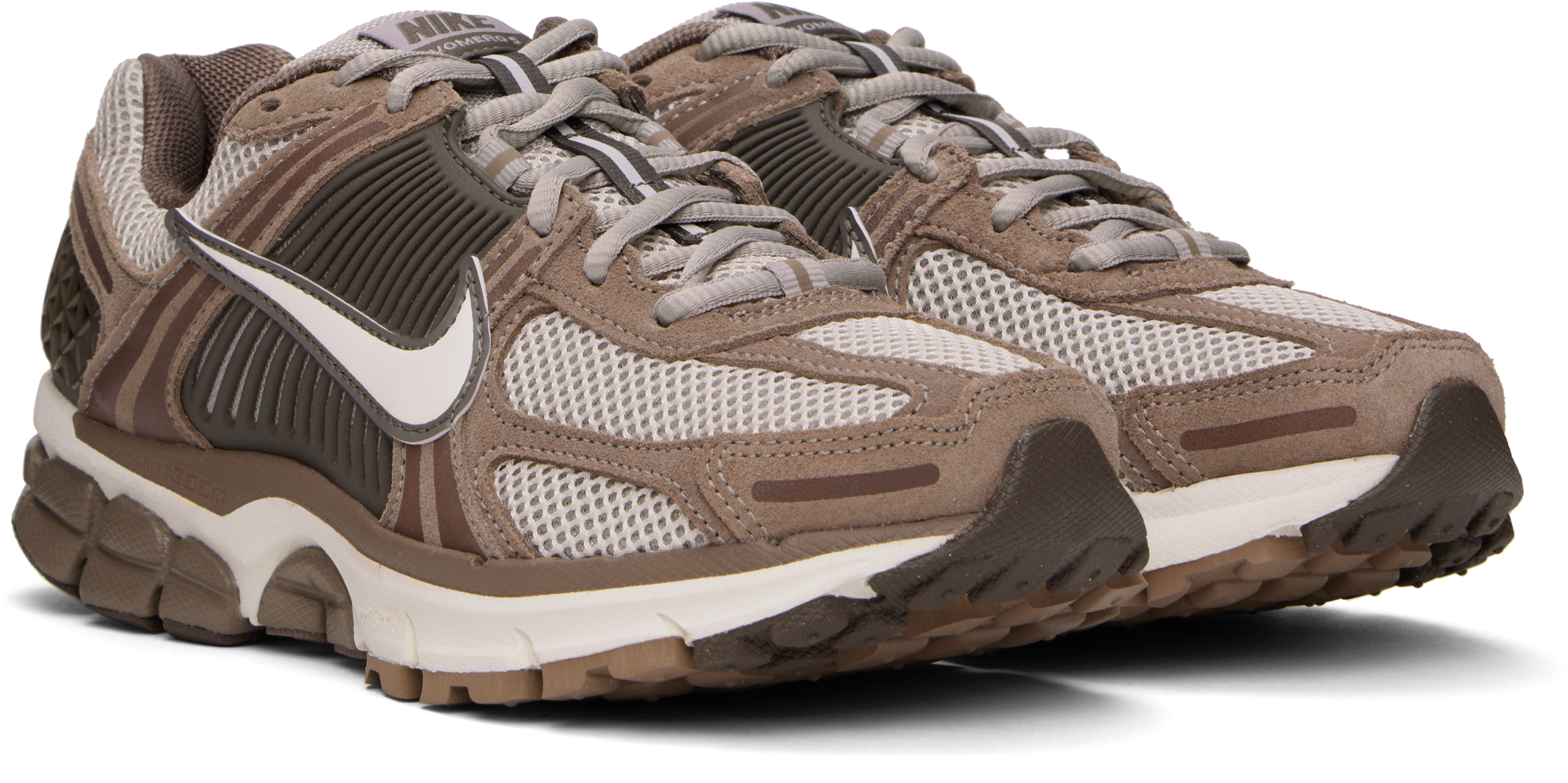 Nike Brown Zoom Vomero 5 Sneakers