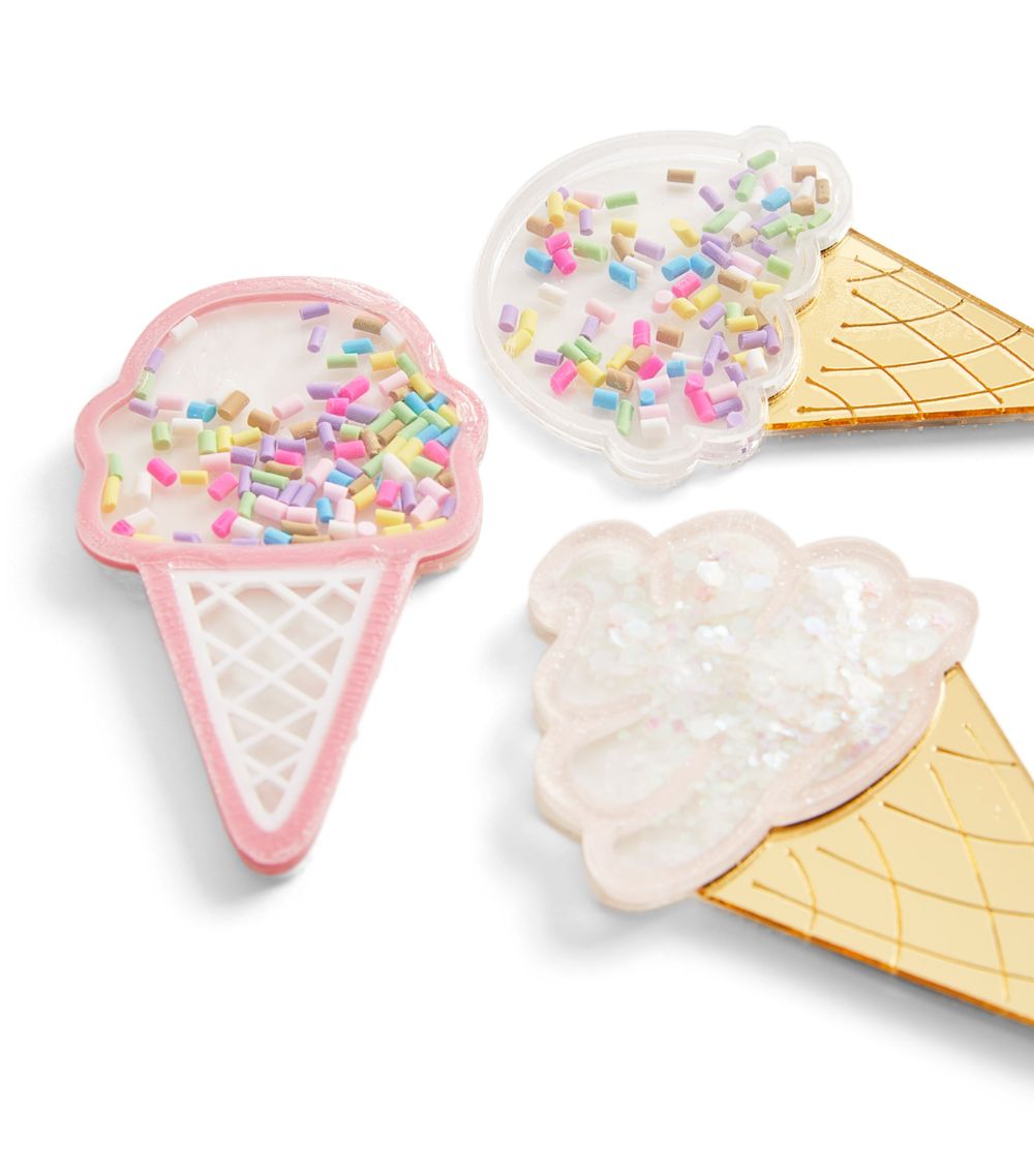 Ice Cream Cone Patch Set