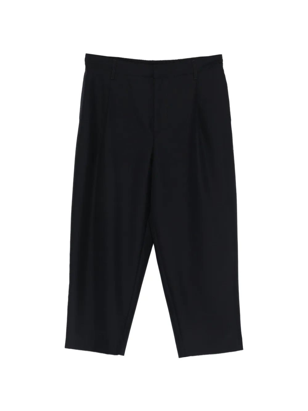 Maison Kitsuné Men's Mini Cropped Pleated Pants