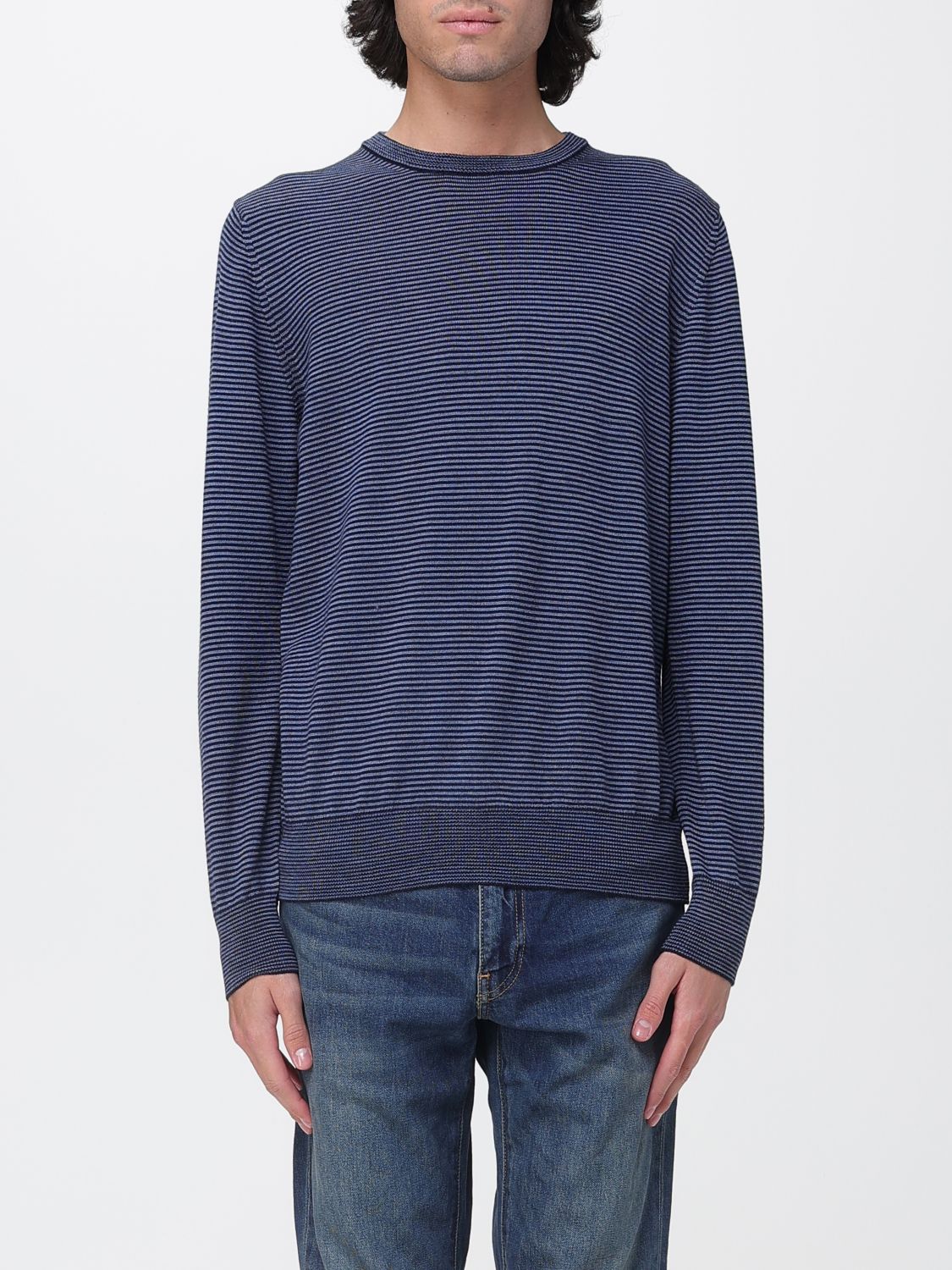 Sweater Men color Blue