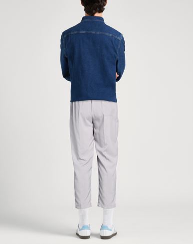 Man Pants Grey Size XL Viscose, Polyester, Wool