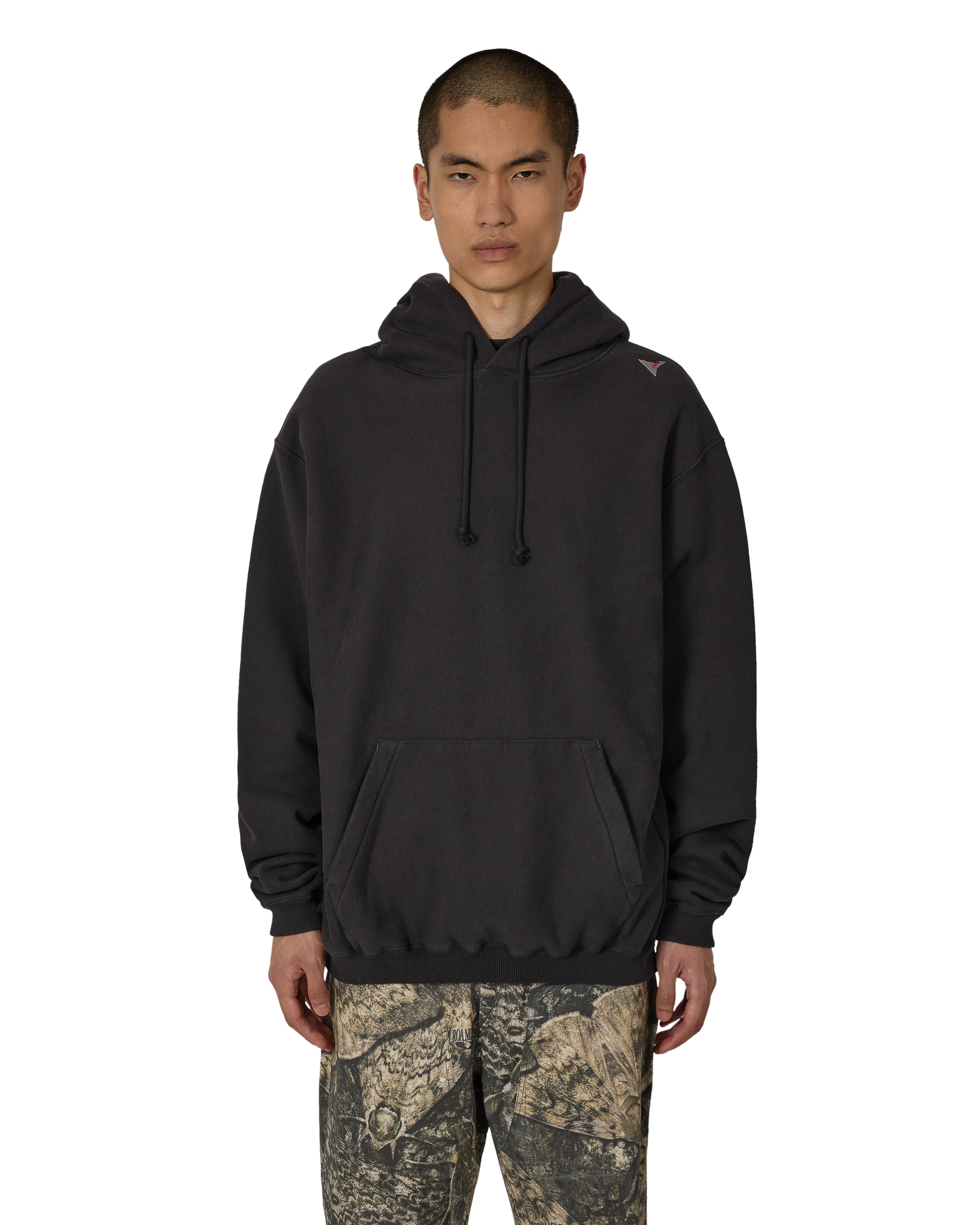 ROA Logo Hoodie Black Sweatshirts Unisex