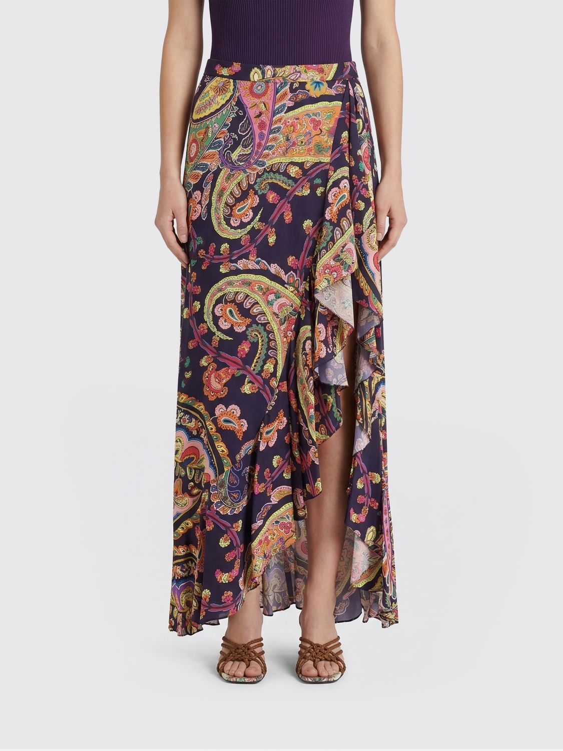 Skirt Woman color Multicolor