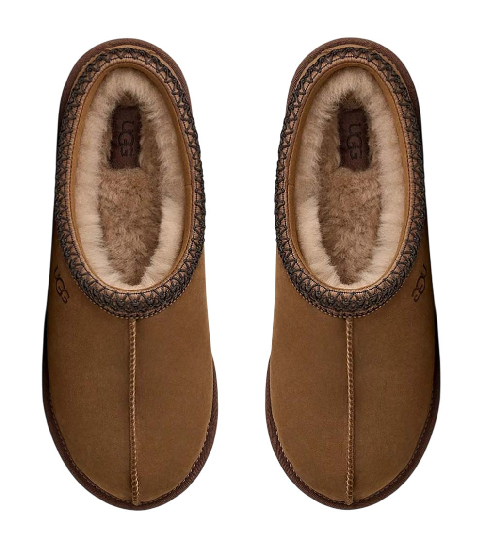 Ugg - tasman ii leather round toe slipper