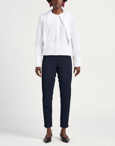 Elena Mirò Woman Pants Midnight blue Size 10 Viscose, Polyamide, Elastane