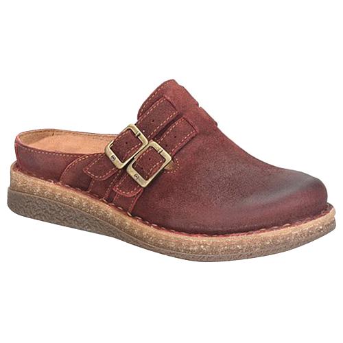 Born Cort Suede Comfort Clog - Tan