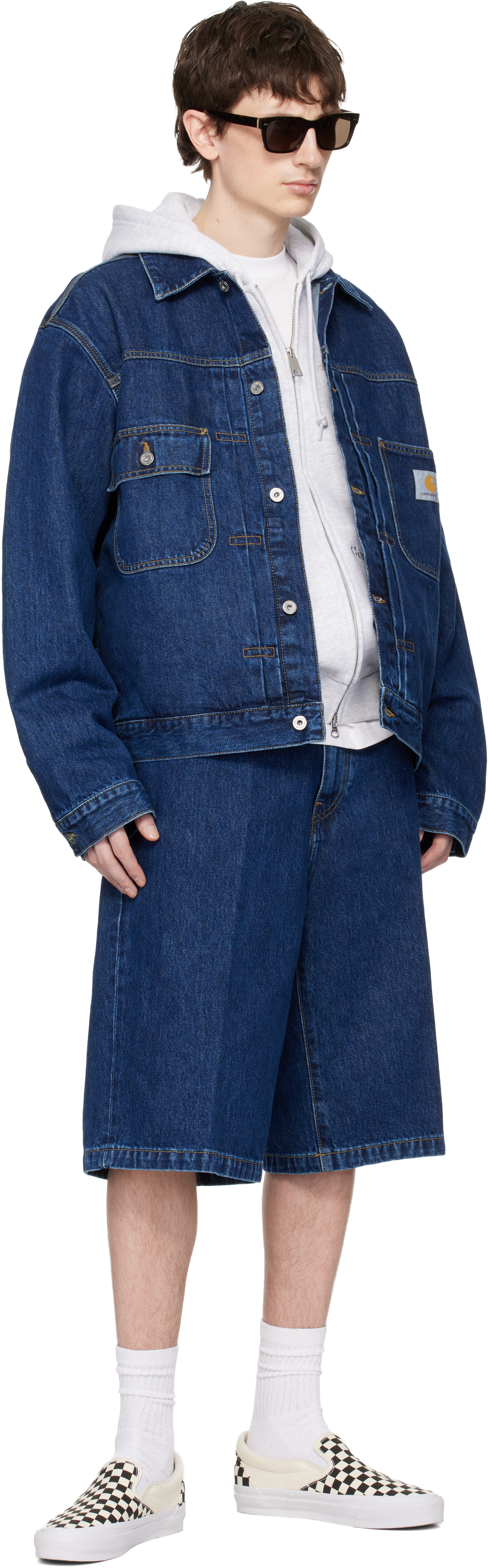 Blue Langdon Denim Shorts