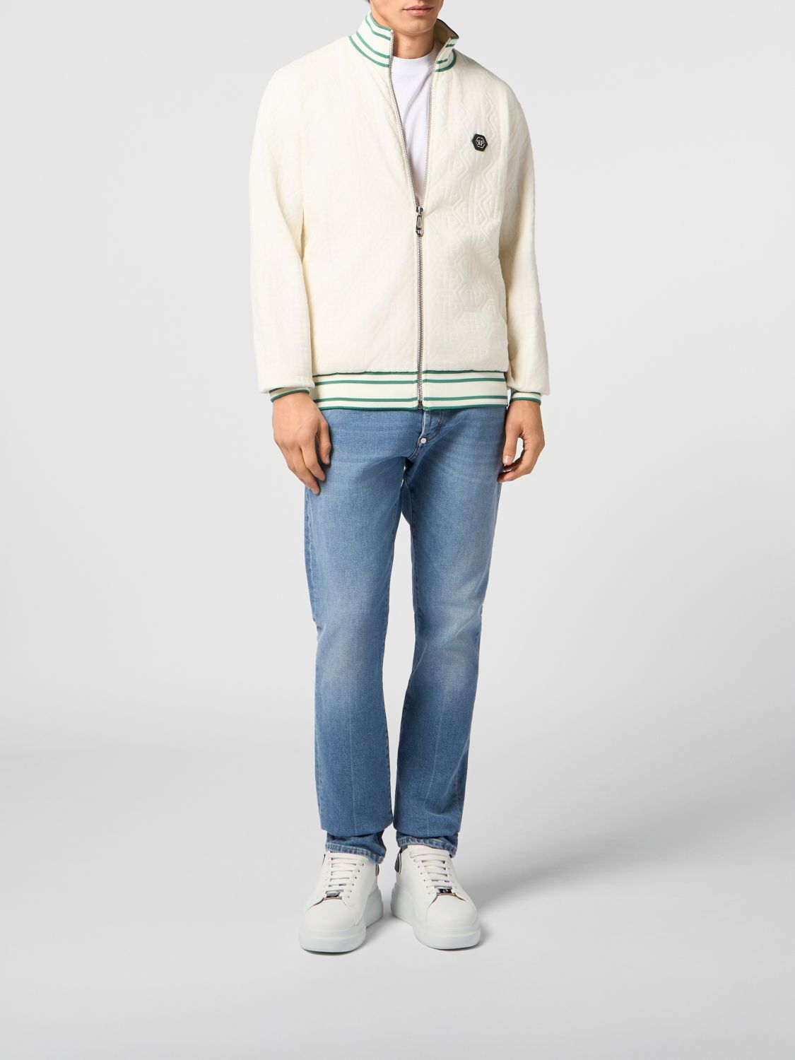 Jacket Men color White