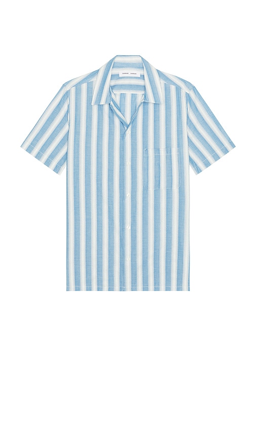 SAMSOE SAMSOE Saavan JF Shirt in Blue.  XL/1X. Also in