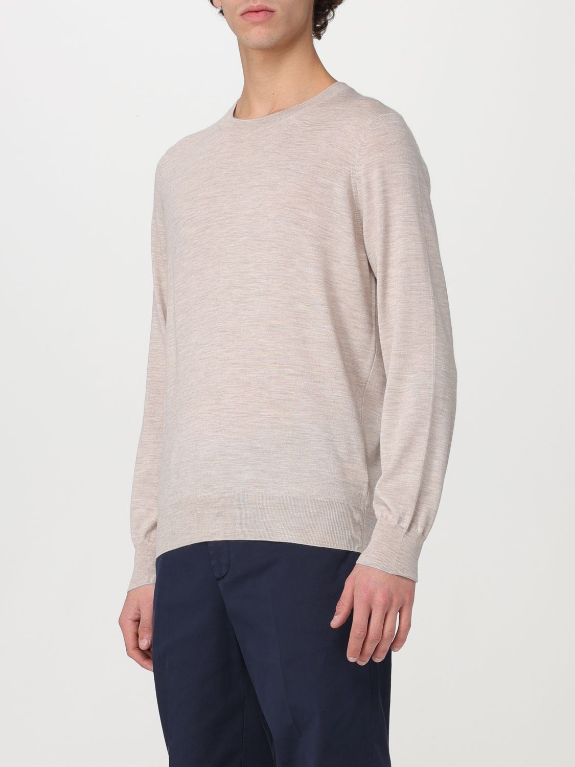 Sweater Men color Beige