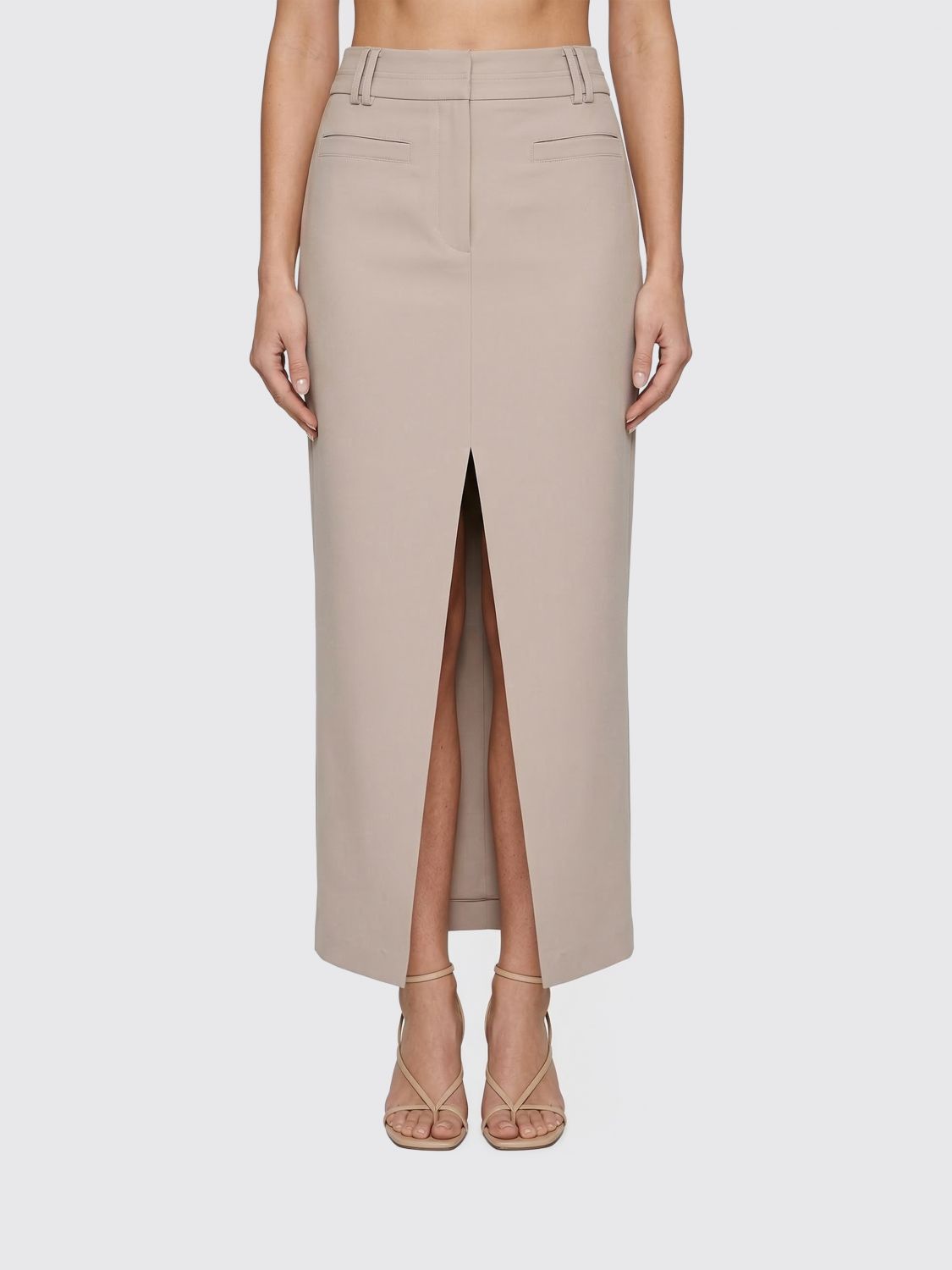 Skirt Woman color Grey