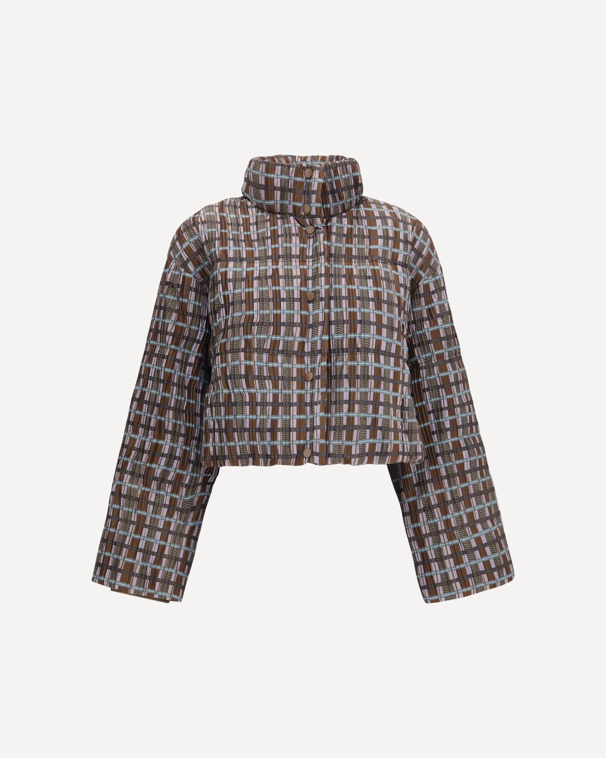 Short padded high-neck Jacket Female M