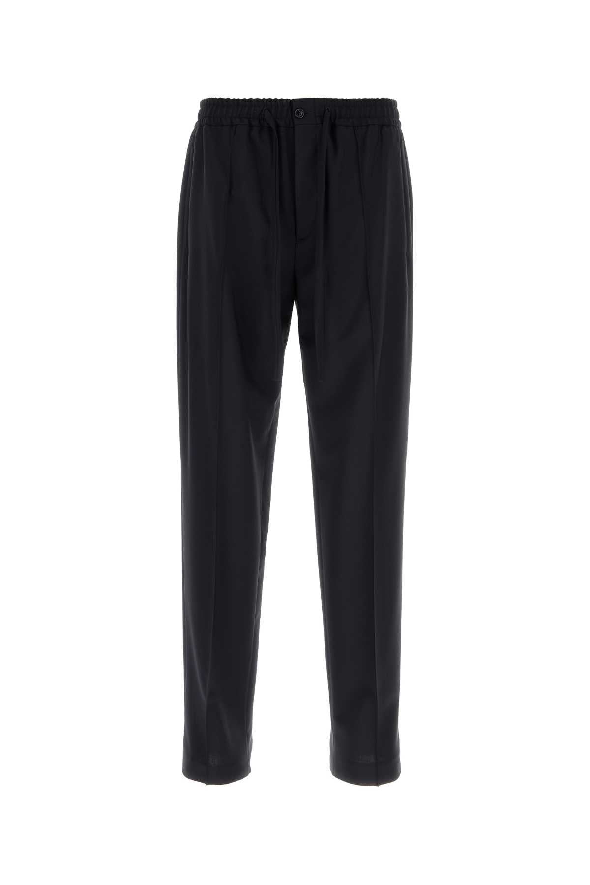 Ricamo Trousers — Navy