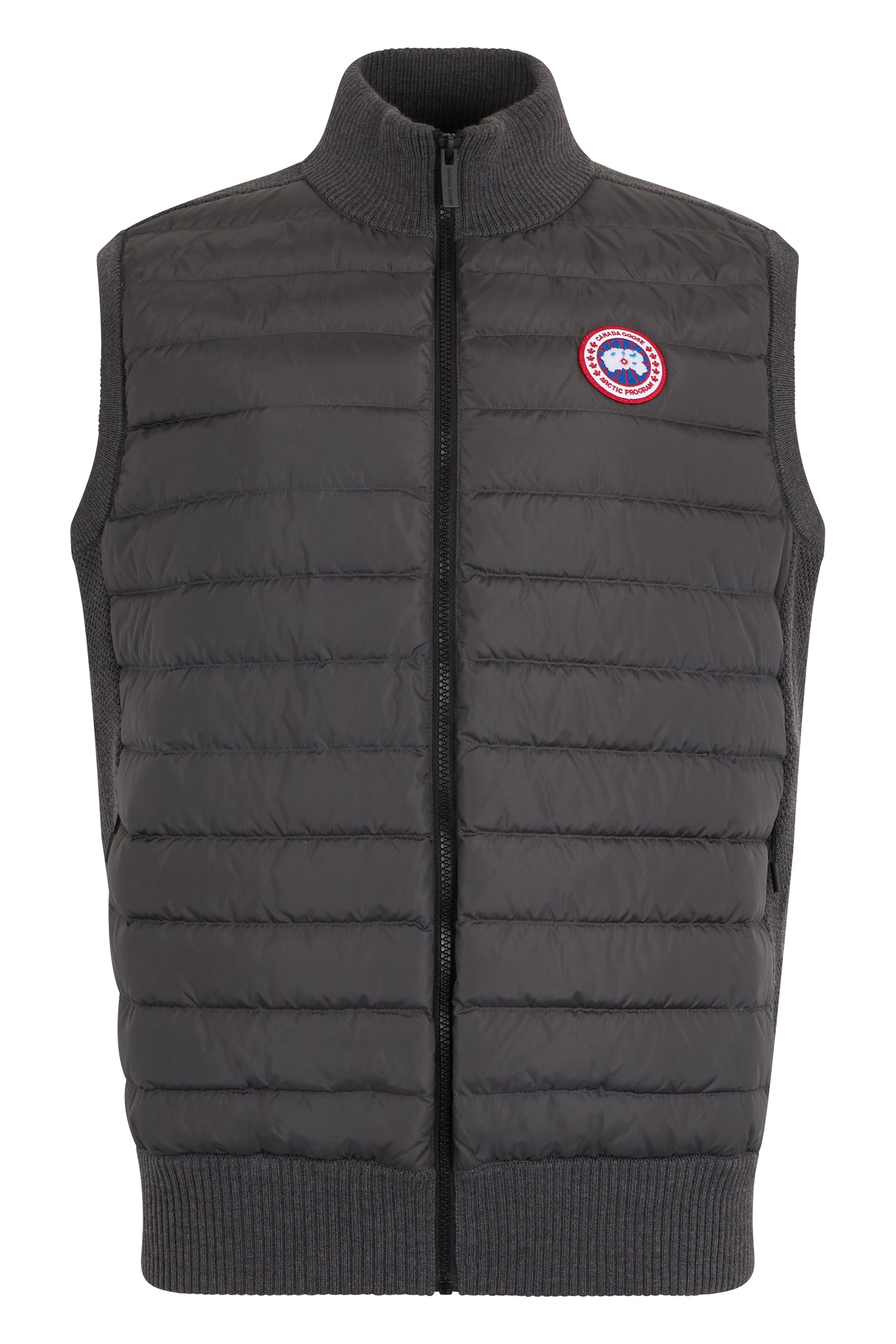 Modern Minimalist Padded Vest - Sleeveless Design