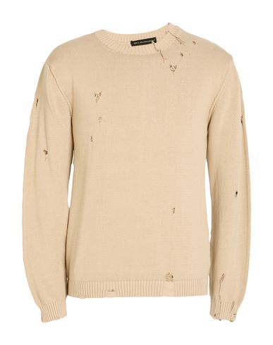 Man Sweater Beige Size L Cotton