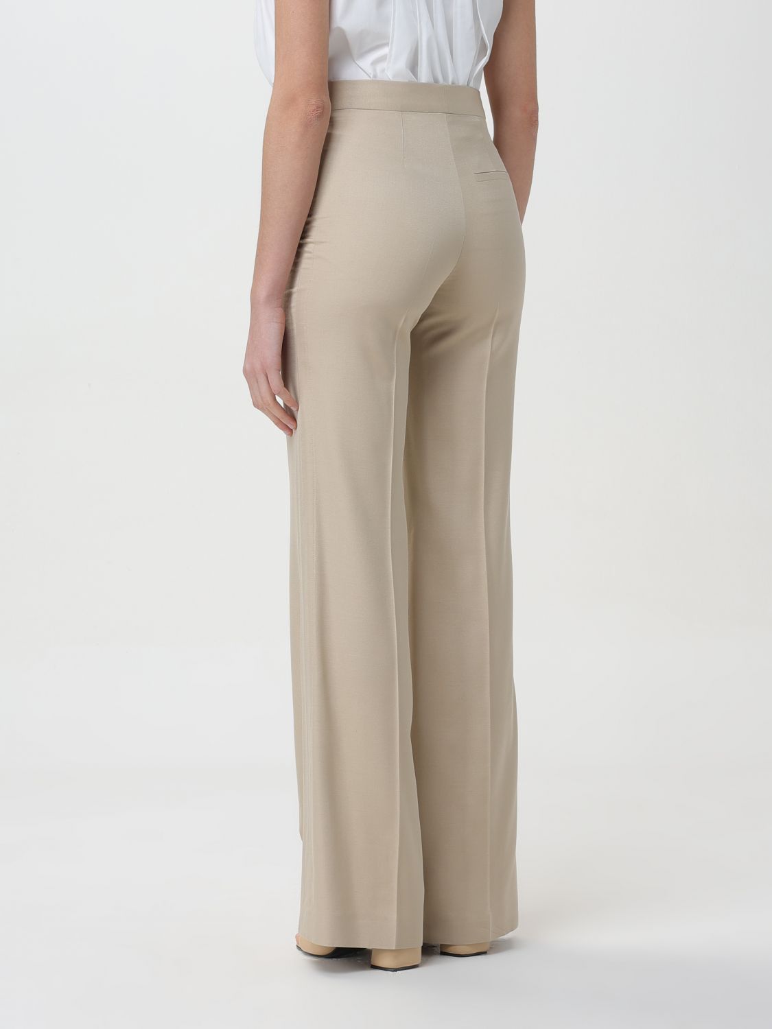 Pants Woman color Beige