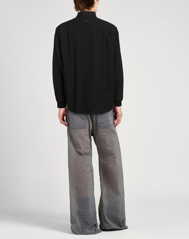 Man Shirt Black Size M Cotton, Virgin Wool, Elastane, Wool