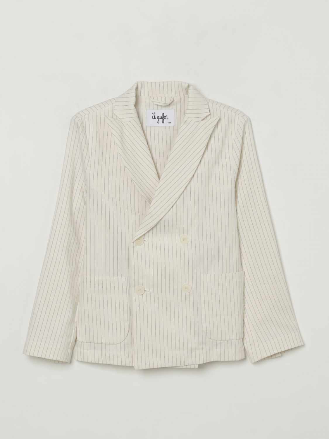 Striped blazer - Neutrals