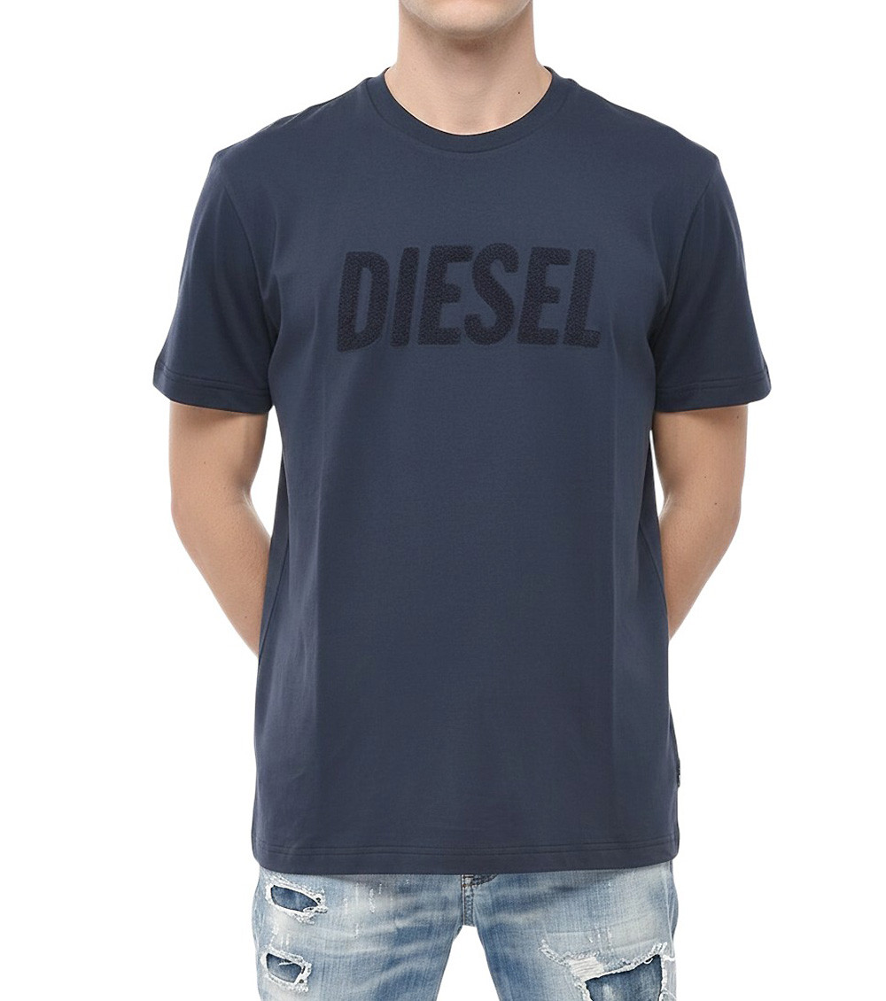Blue Crew Neck T-Shirt
