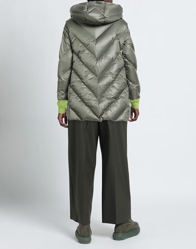 Woman Puffer Sage green Size 4 Polyamide
