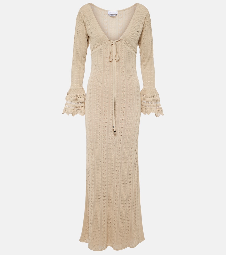 Crochet maxi dress