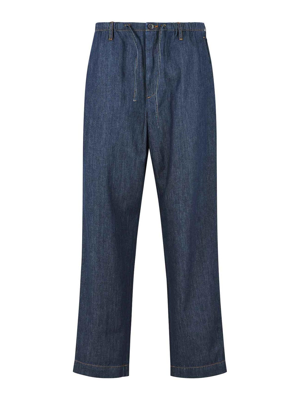 Penny Blue Cotton Pants