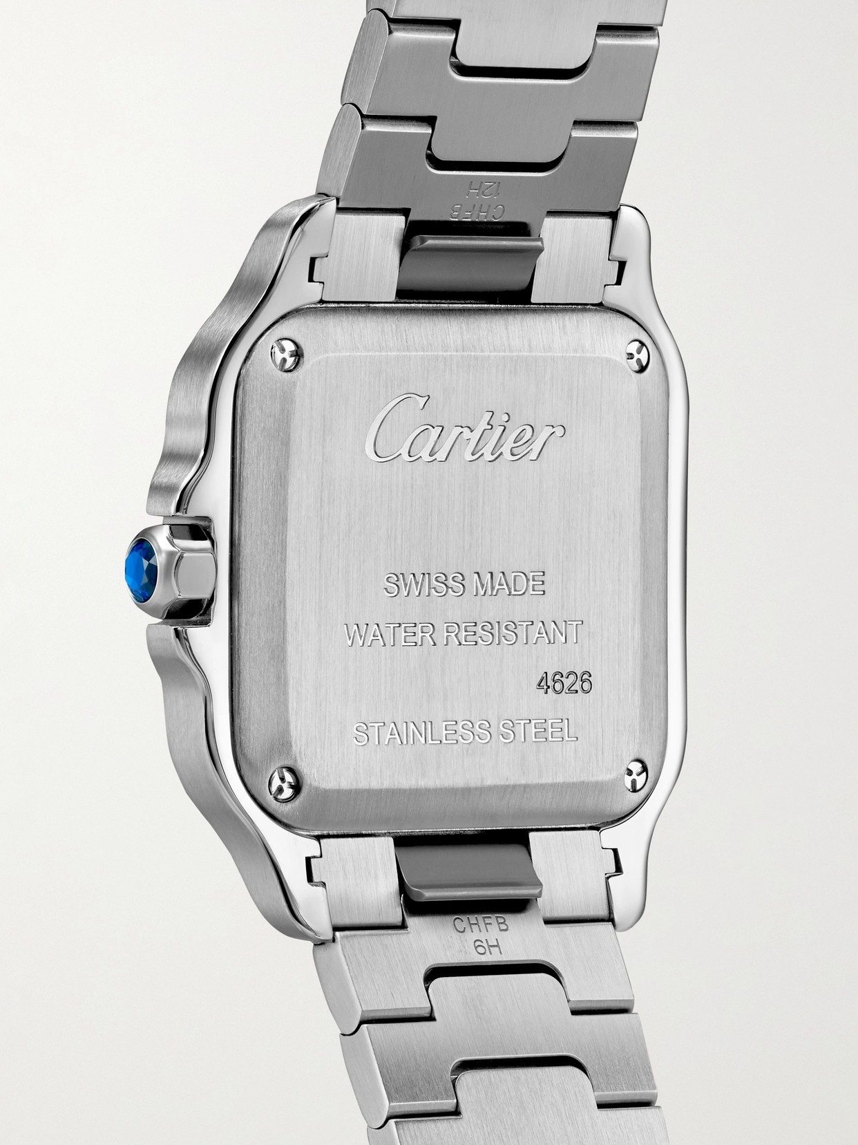 Santos De 34.5mm Stainless Steel And 18-karat Gold Watch - One size