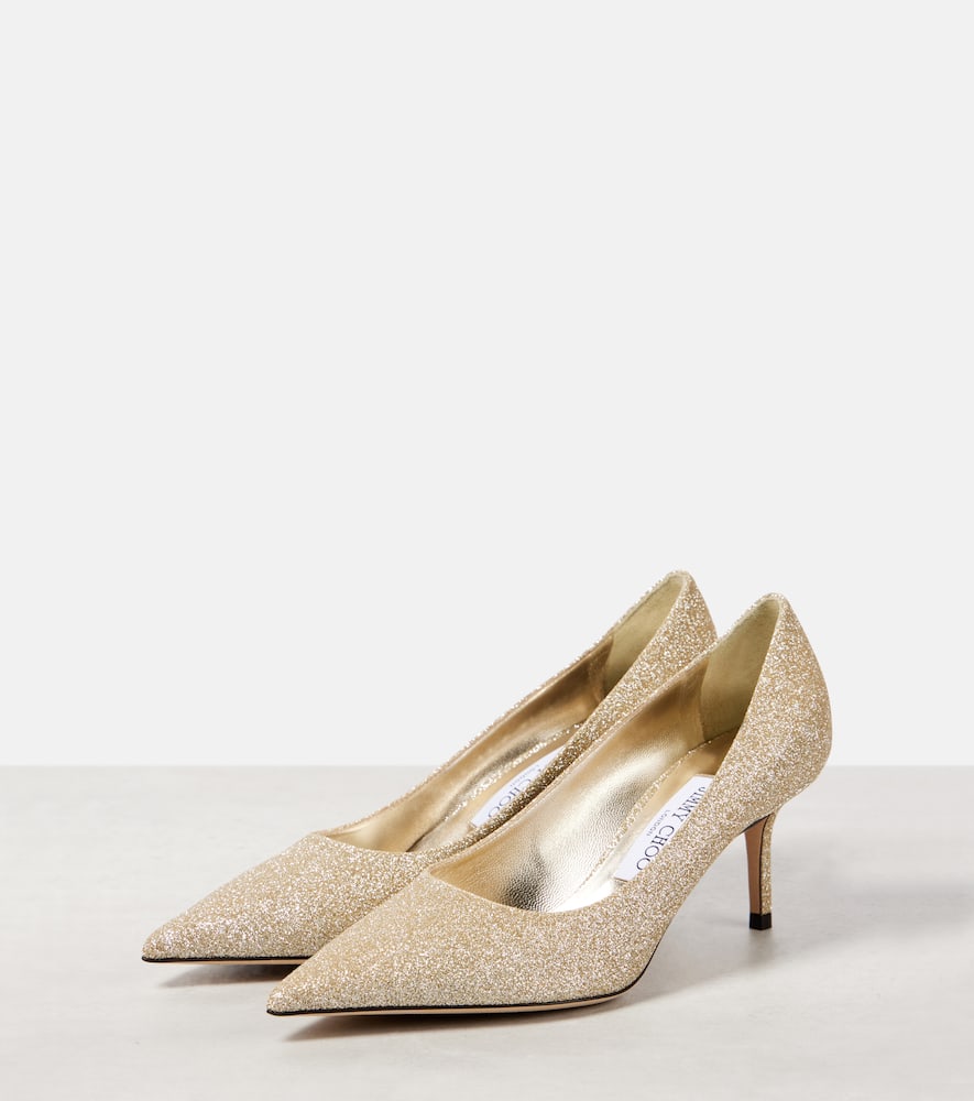 Jimmy Choo Love 65 glitter pumps