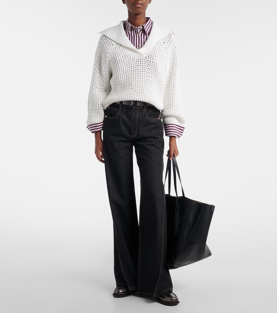 Wide-leg jeans
