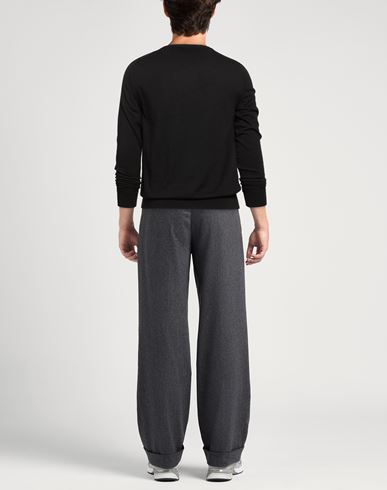 Man Sweater Black Size L Wool