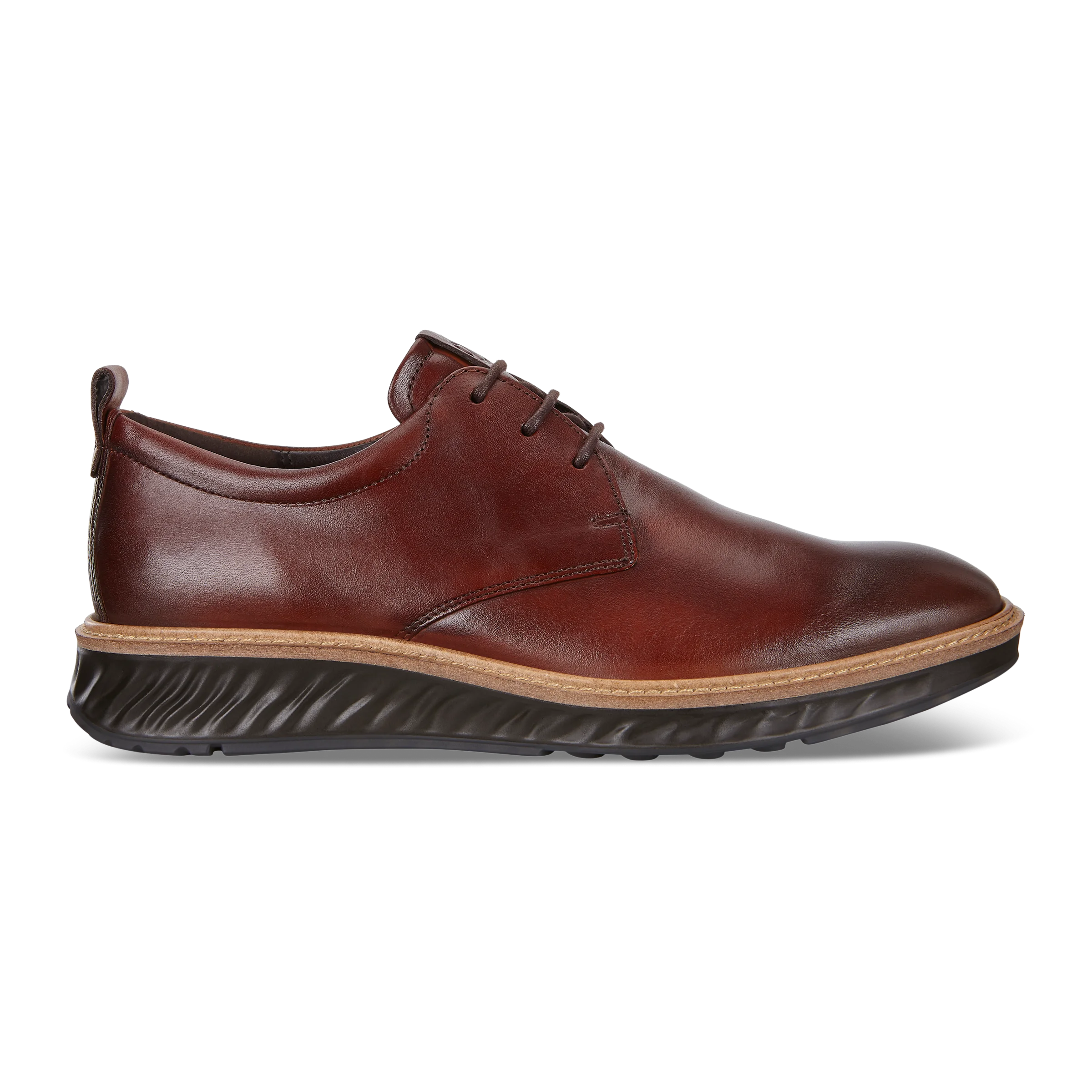 ST.1 Hybrid - Derbies cuir pour homme - Marron
