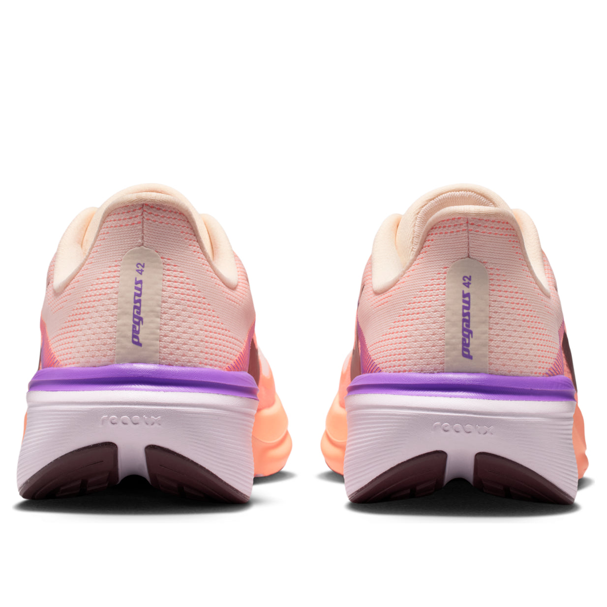 (WMNS) Air Zoom Pegasus 42 'Orange Pulse Bright Violet'