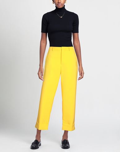 Woman Pants Yellow