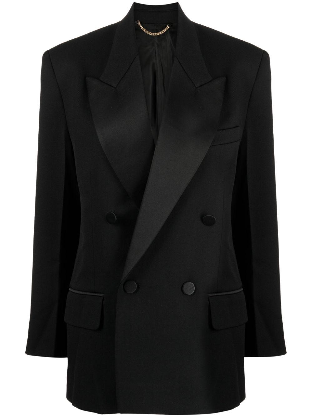 Double-breasted blazer - Black