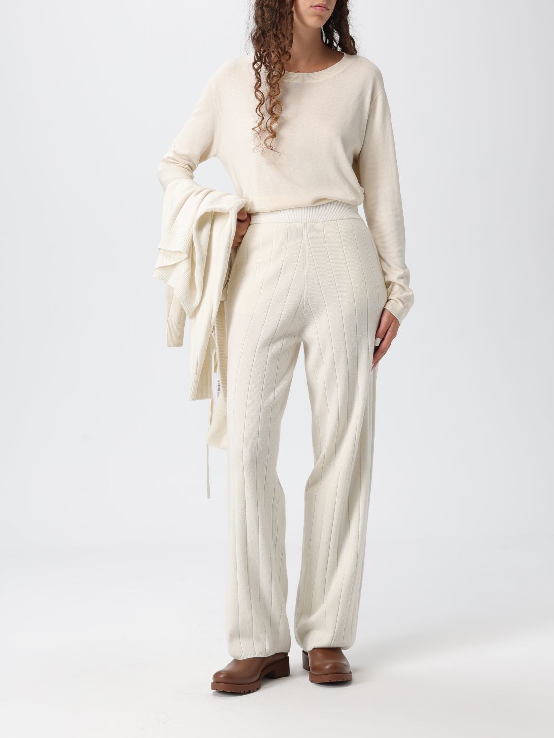 Pants Woman color White