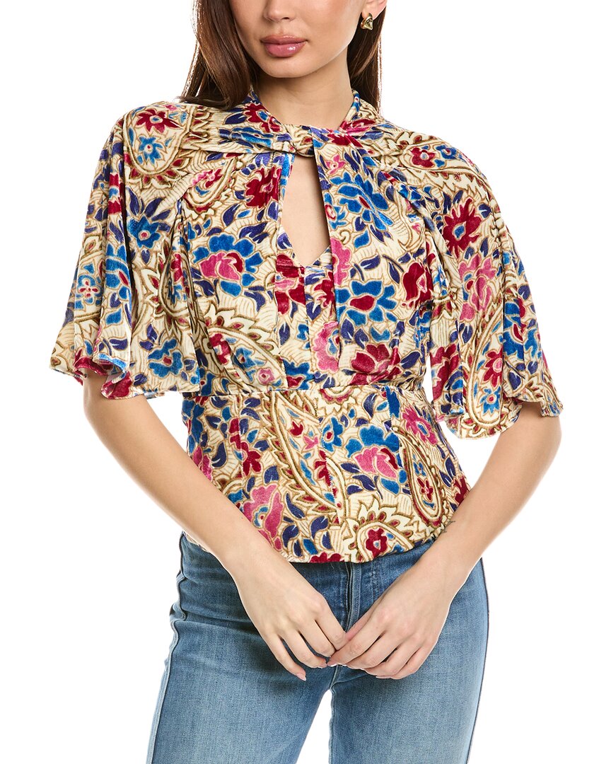 Isabel Marant E'toile Mucio Silk-Blend Blouse