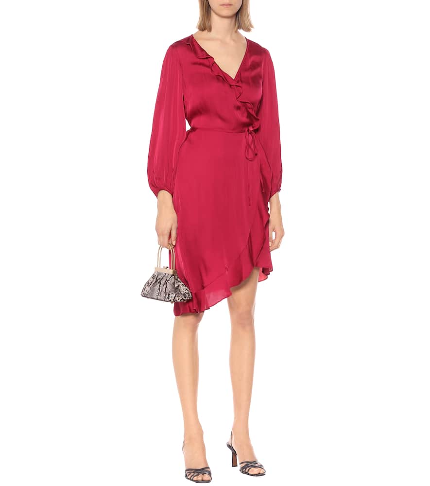 Alena satin minidress