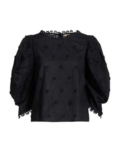 Woman Top Black Size XL Cotton