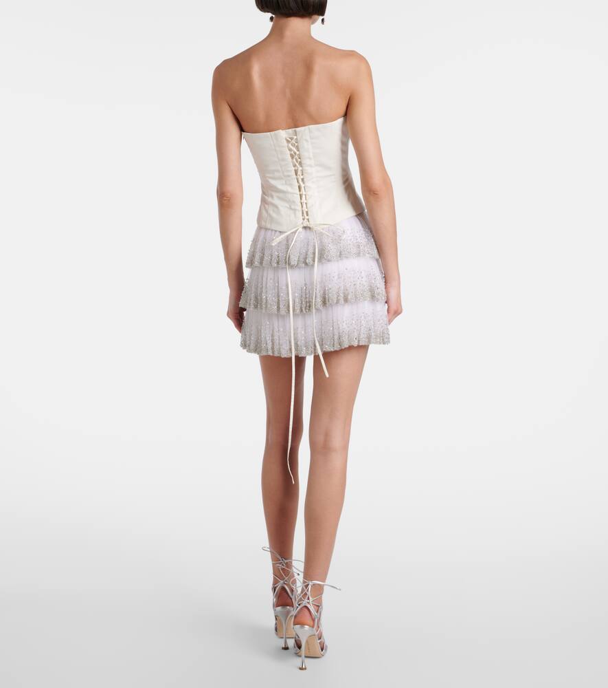 Evie beaded corset