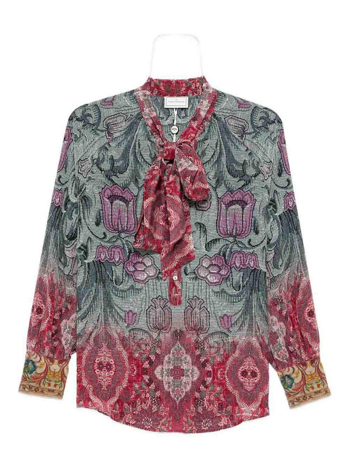 Printed Silk Shirt