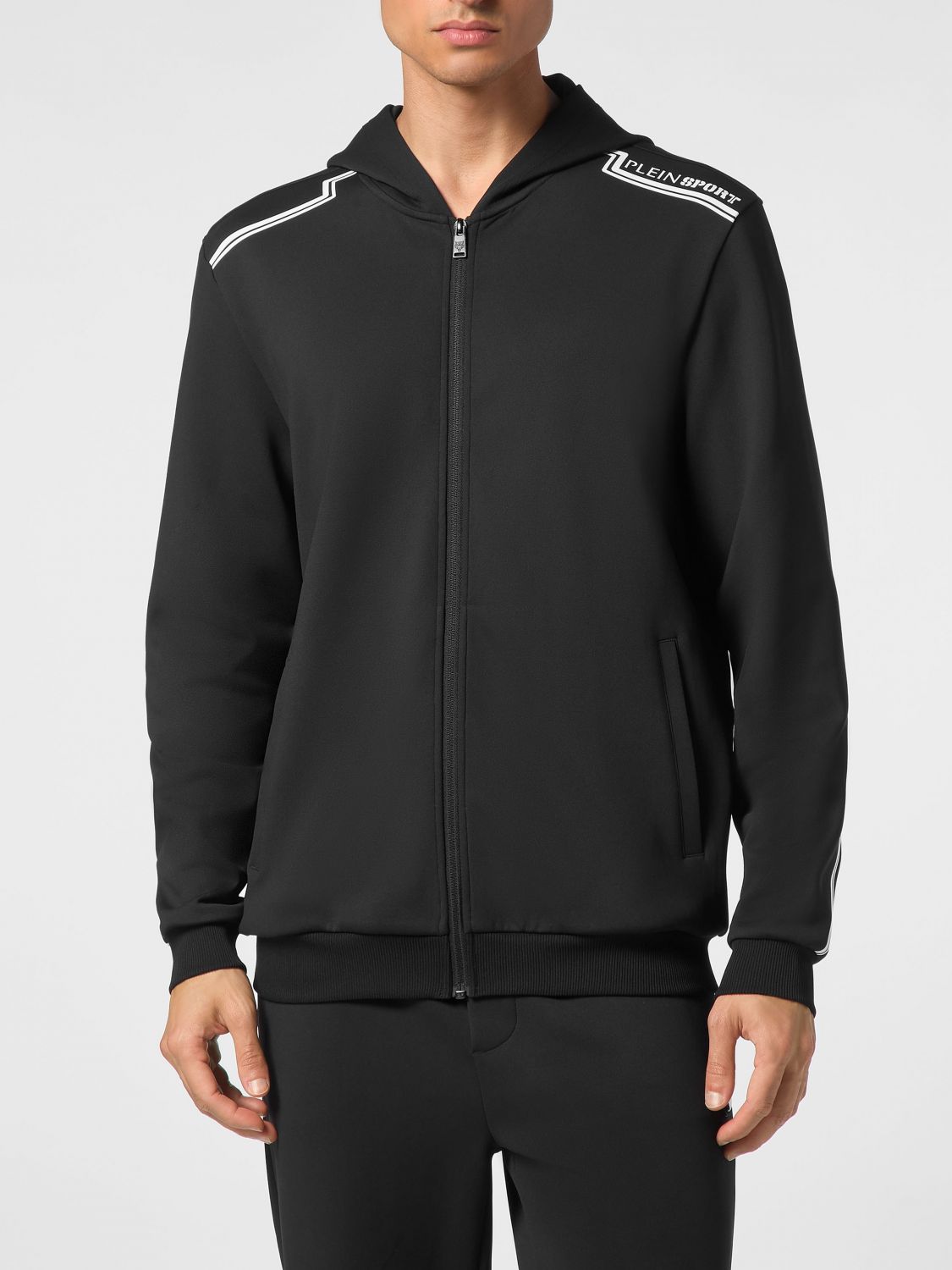 Zip-down hoodie - Green