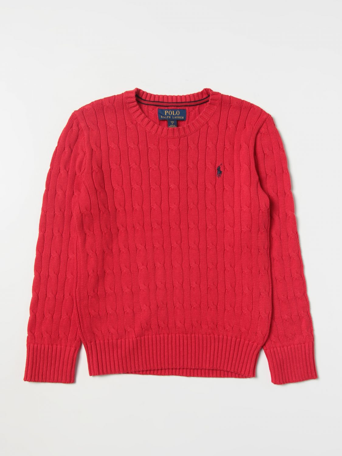 Sweater Kids color Red