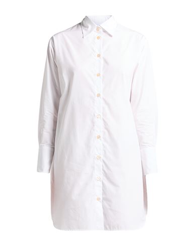 Woman Mini dress White Size M Cotton