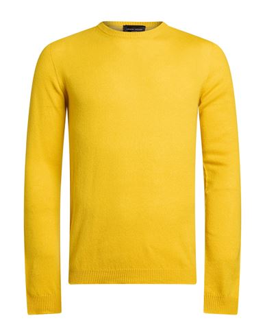 Man Sweater Yellow Size 36 Cashmere