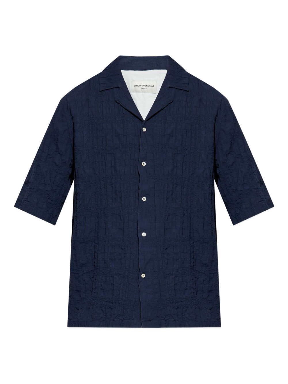 Officine Generale cotton shirt - Blue