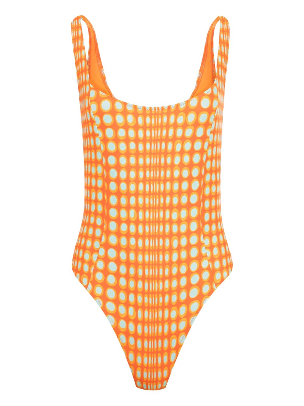 Wiggle Dot swimsuit - Orange