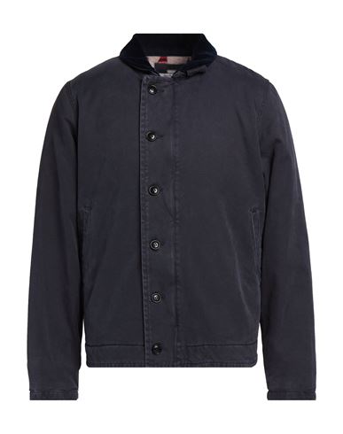 Man Jacket Navy Size XL Cotton, Virgin Wool